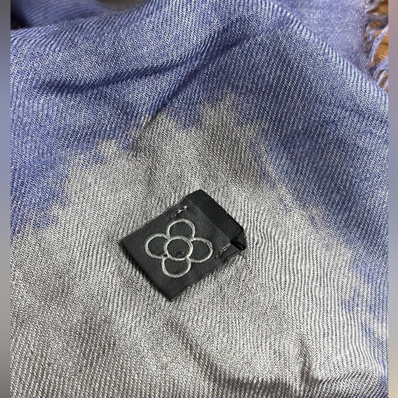 Anthropologie scarf colored hearts, cashmere / modal - Picture 3 of 9